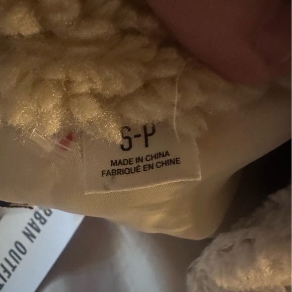 BDG Urban Outfitters Sherpa 4 Button Patchwork Jacket NWT - Picture 10 of 12